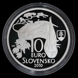10 Euro/2010 - PROOF - Martin Kukučín - 150. výročie narodenia