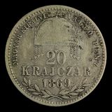 20 grajciar/1869 GYF FRANTIŠEK JOZEF I.