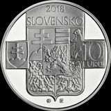 10 Euro/2018 - 100. výročie vzniku ČSR - PROOF
