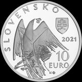 10 Euro/2021 - Alexander Dubček - 100. výročie narodenia - BK