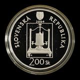 200 Sk/2004 - J. A. Segner - 300. výročie narodenia - PROOF