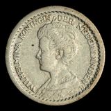 10 cents/1917 WILHELMINA - Holandsko
