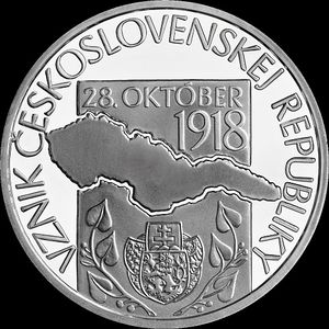 10 Euro/2018 - 100. výročie vzniku ČSR - BK