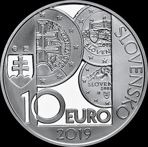 10 Euro/2019 - Zavedenie eura na Slovensku - PROOF