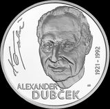10 Euro/2021 - Alexander Dubček - 100. výročie narodenia - PROOF