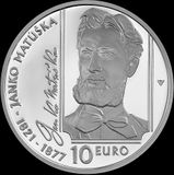 10 Euro/2021 - Janko Matúška - 200. výročie narodenia - PROOF