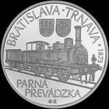 10 Euro/2023 - Spustenie parnej prevádzky na trati Bratislava - Trnava - PROOF