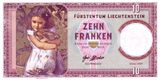 10 Franken 2019 Liechtenstein
