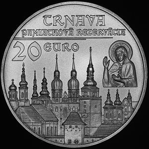20 Euro/2011 - Trnava, pamiatková rezervácia - BK