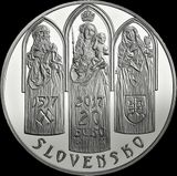 20 Euro/2017 - Pamiatková rezervácia Levoča - BK