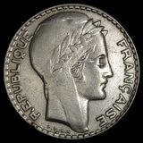 20 francs/1933 - Francúzsko