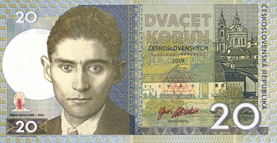 20 Korun 2019 Franz Kafka