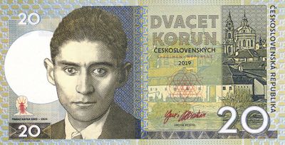 20 Korun 2019 Franz Kafka - ANULÁT