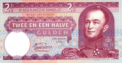 2,5 Gulden 2019 Koning Willem II