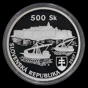 500 Sk/2007 - Komárno - PROOF