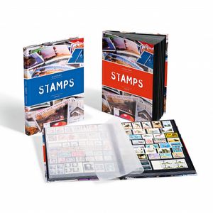 Album na poštové známky s potlačou STAMPS 16 listov