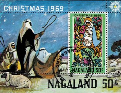 Christmas 1969 - Nágáland 50c