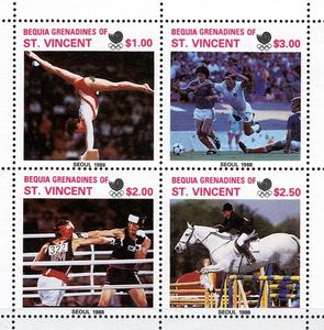 Letné olympijské hry SOUL 1988 - Svätý Vincent