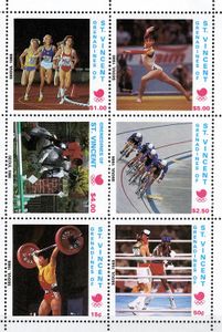 Letné olympijské hry SOUL 1988 - Svätý Vincent 3