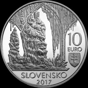 10 Euro/2017 - Jaskyne Slovenského krasu - BK