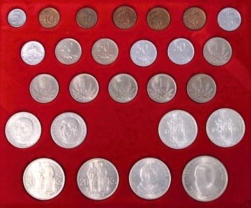 Sada mincí Slovenská republika 1939 - 1945 Kompletná zbierka (3)
