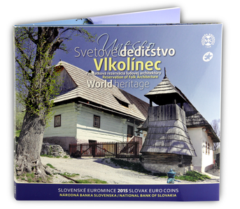 Sada mincí SR 2015 - "UNESCO na Slovensku - Vlkolínec"
