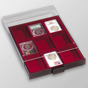 Mincový box MB XL s 9 štvorcovými otvormi 64 x 86 mm