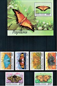 Motýle Togo 1999