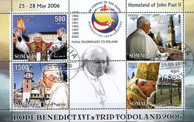 Pápež Benedikt XVI. - Somálsko 2006