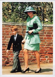 Princezná Diana - princ Harry 1992 - Tanzánia