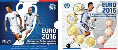 Sada mincí SR 2016 - "Majstrovstvá Európy vo futbale EURO 2016 vo Francúzsku"