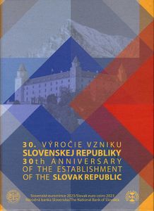 Sada mincí SR 2023 - "30.výročie vzniku samostatného Slovenska" PROOF
