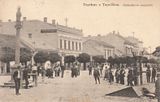 Pohľadnica Topoľčany 1925 - Štefánikovo námestie
