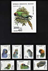 Vtáci Madagaskar 1992
